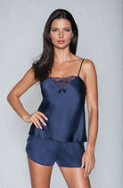 Irall Tori Set Navy Blue - Divine Silk